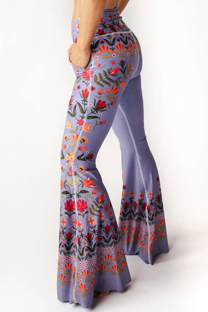 Bell Bottoms 2.0 in Lavender Love side