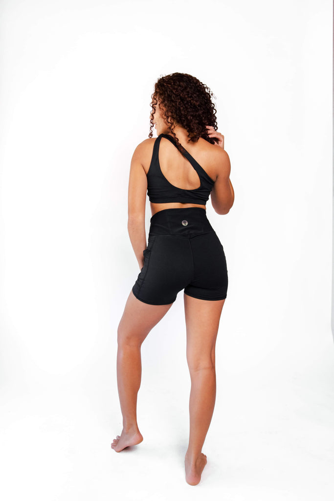 Non-Stop Short in Jet Black back