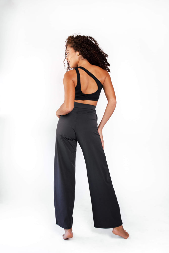 Ultimate Trouser in Jet Black back