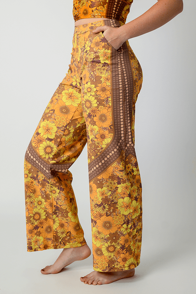 Ultimate Trouser in Flower Power side