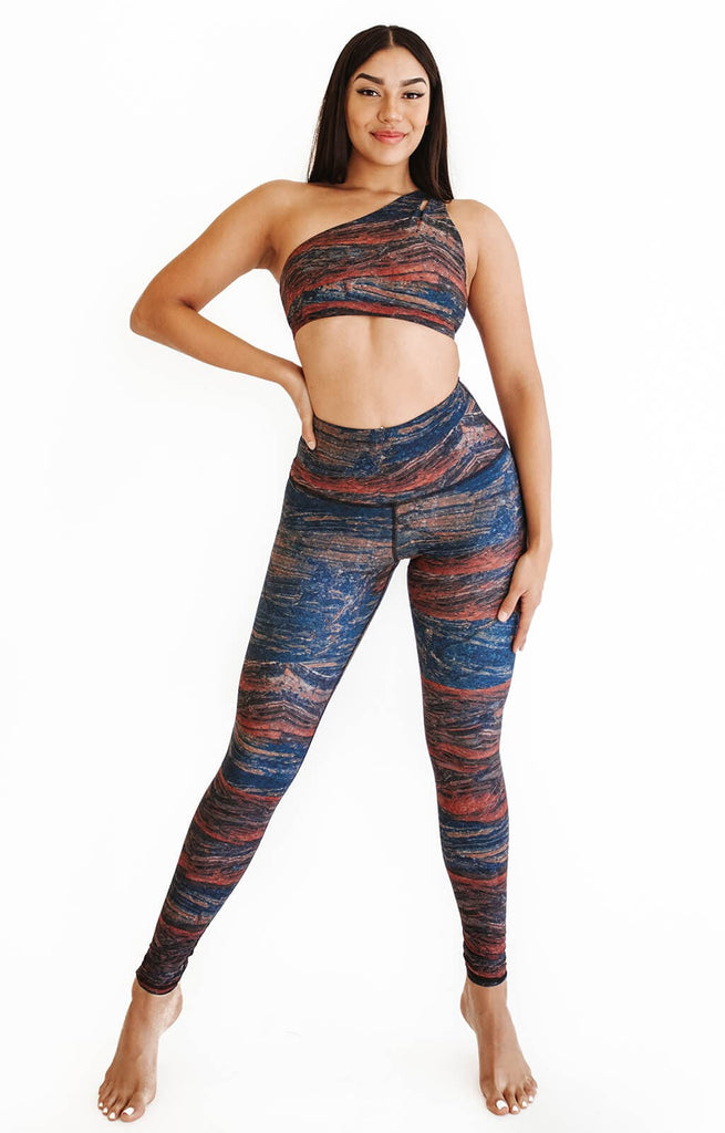 Pedra Printed Yoga Leggings Full