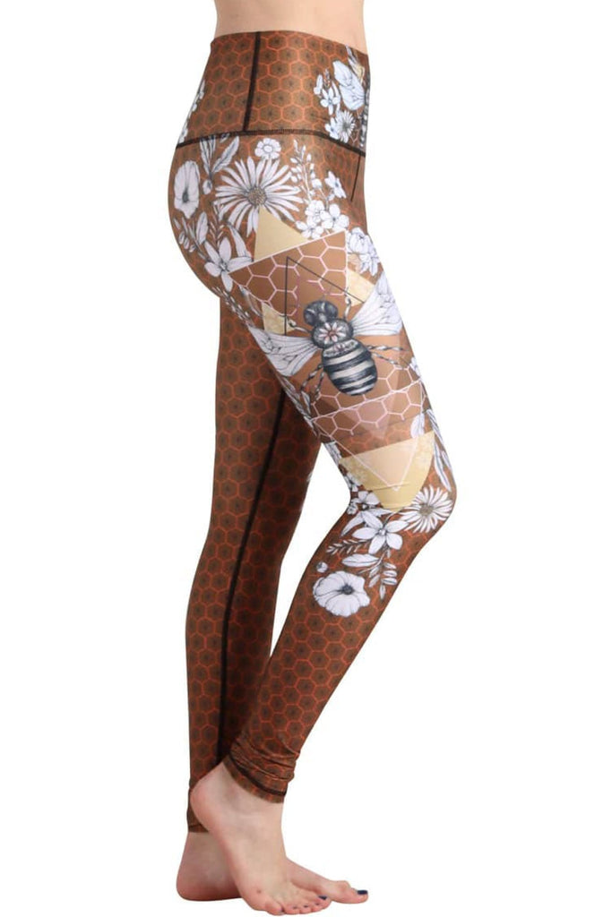 Yoga Democracy Leggings Beeloved Printed Yoga Legging