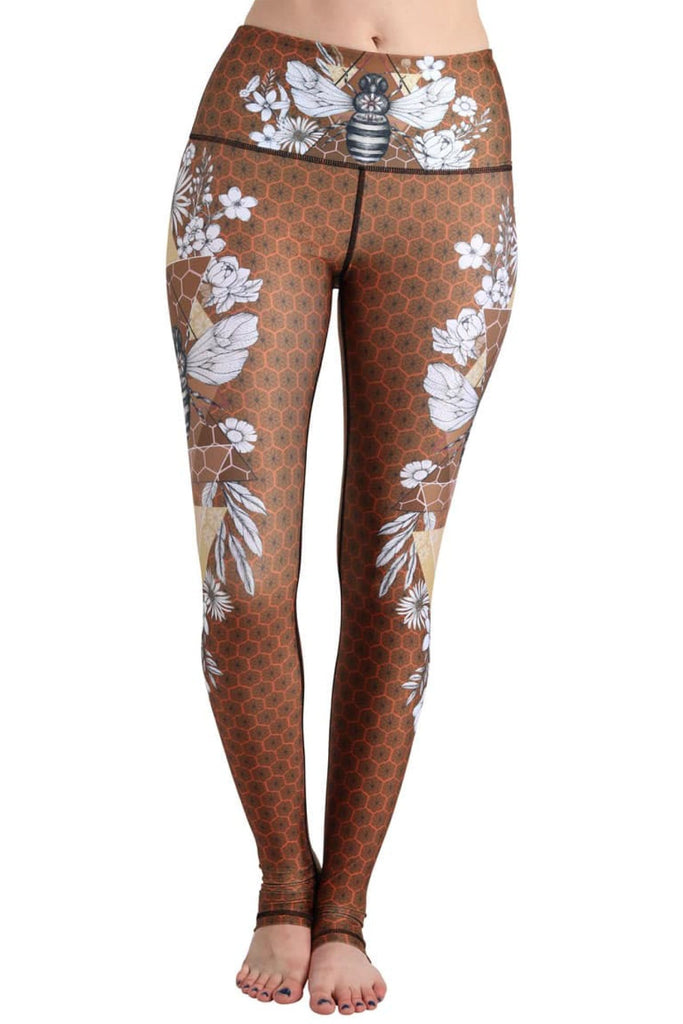 Yoga Democracy Leggings Beeloved Printed Yoga Legging