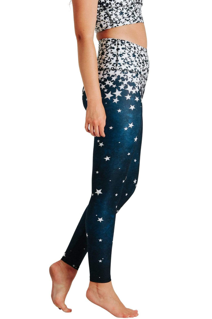 Yoga Democracy Leggings Star Struck Printed Yoga Leggings