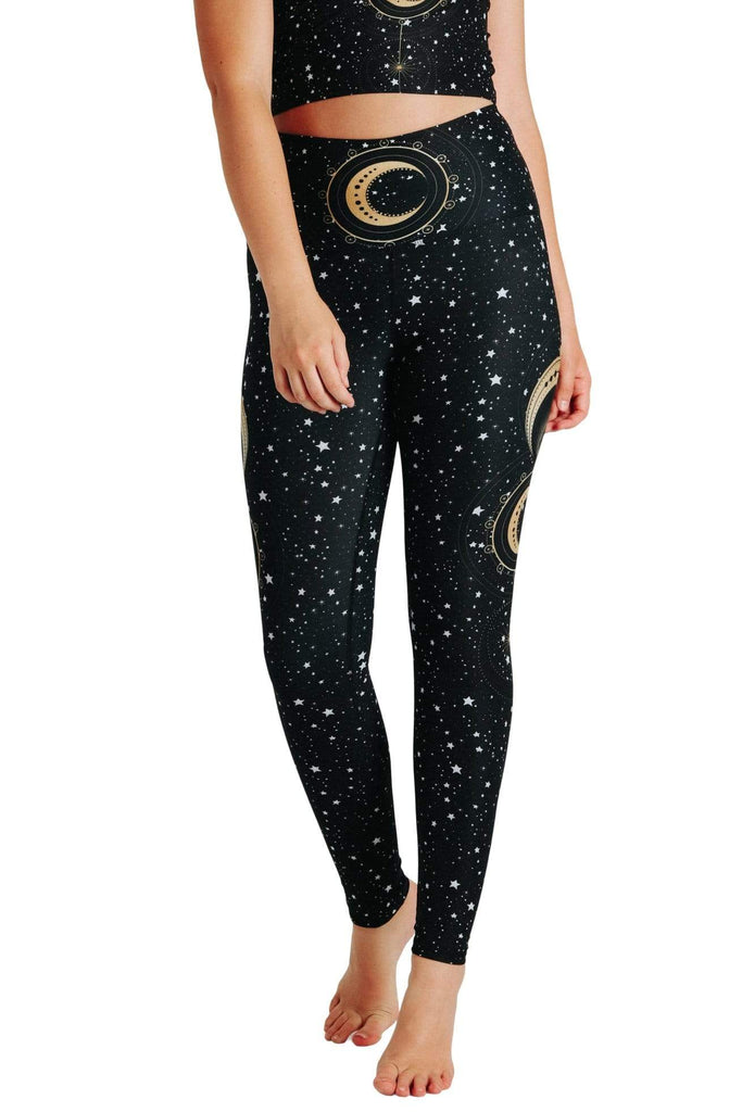 Yoga Democracy Leggings Fortune Teller Printed Yoga Leggings