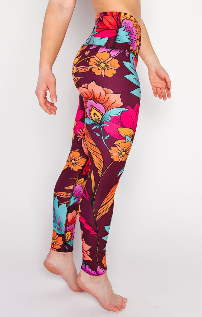 Indie Flow Printed Yoga Leggings right