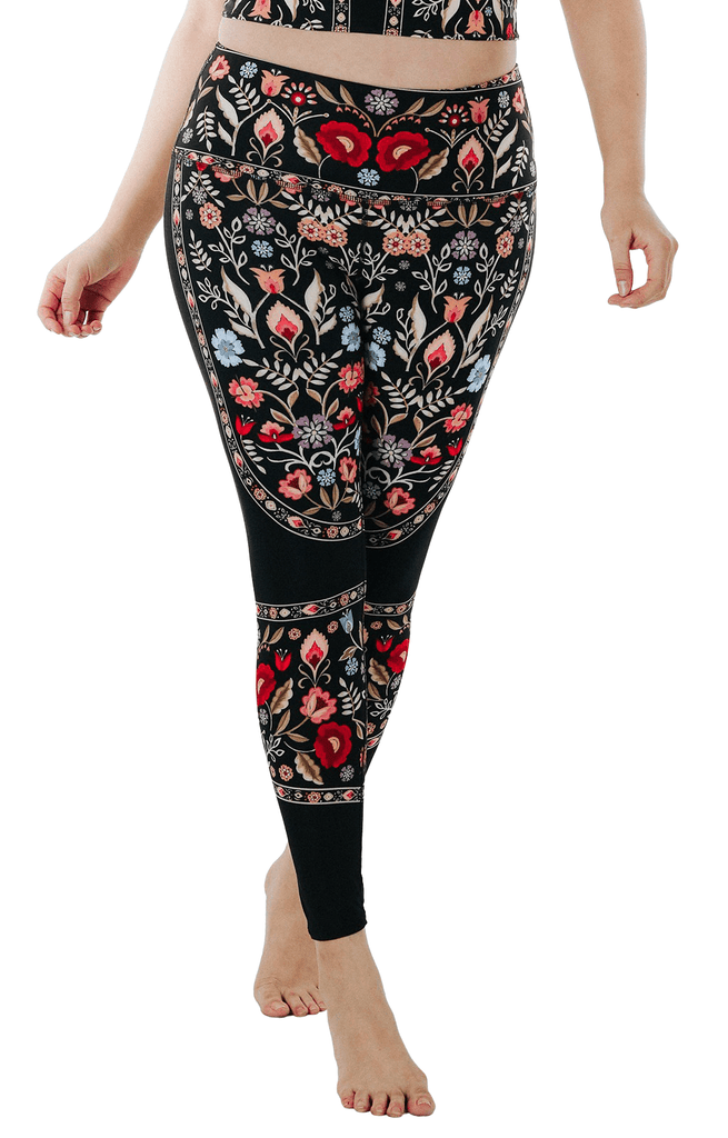 Rustica Printed Yoga Leggings Plus Size