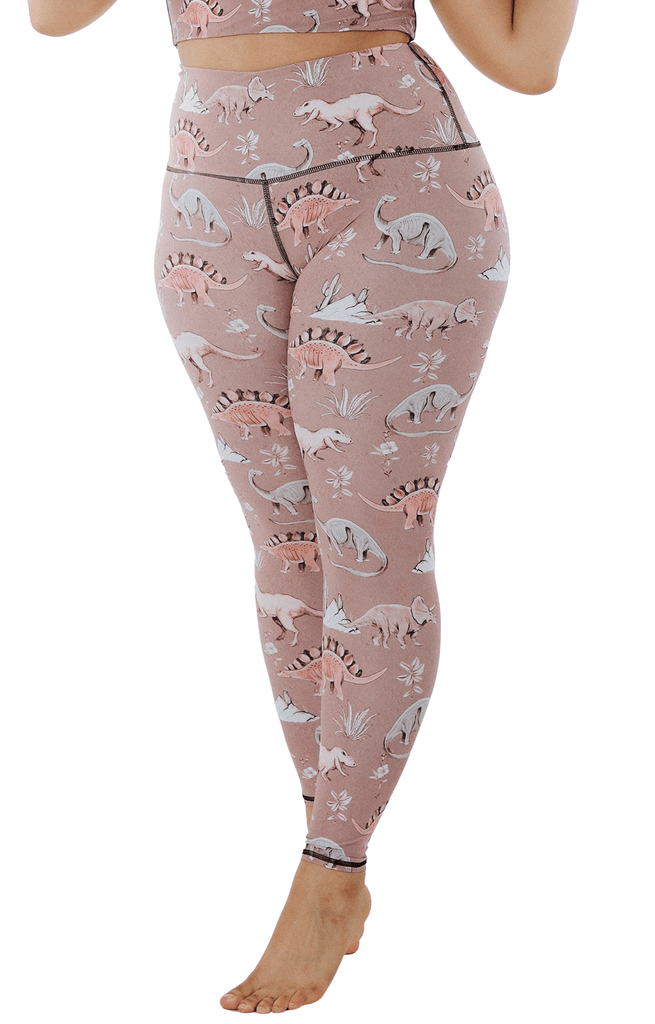 Stokasaurus Printed Yoga Leggings Plus Size