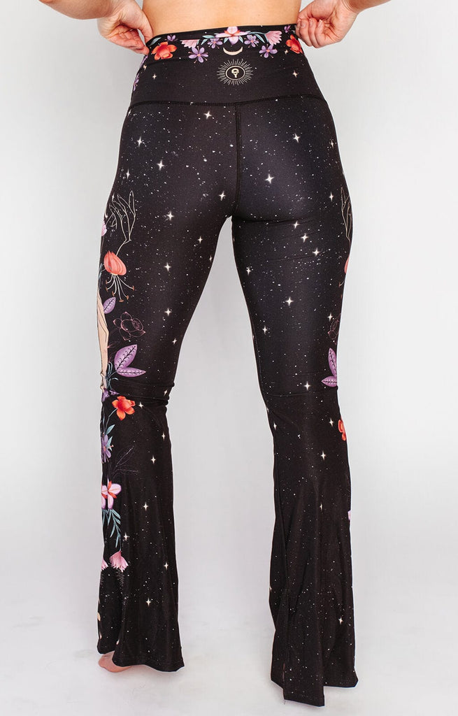 Split Flare Pant In Celestial Timing back