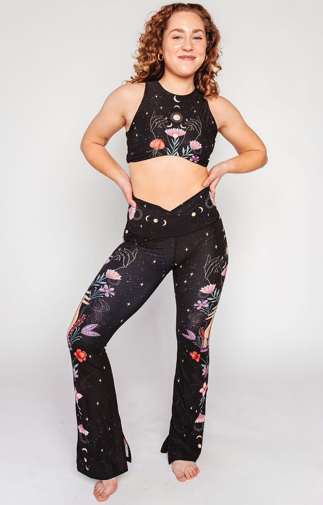 Split Flare Pant In Celestial Timing full