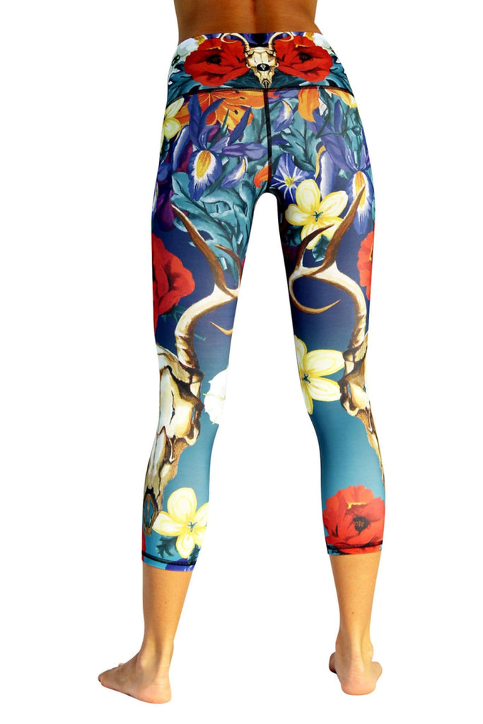 Yoga Democracy Leggings Georgia Printed Yoga Crops