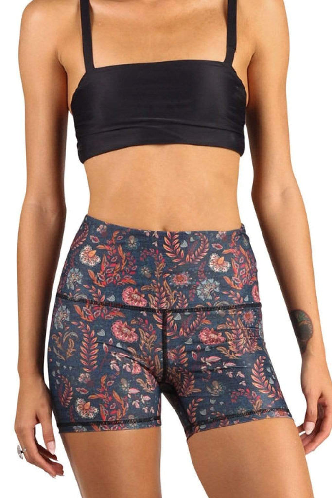 Yoga Democracy Shorts Joey Short in Festival Denim