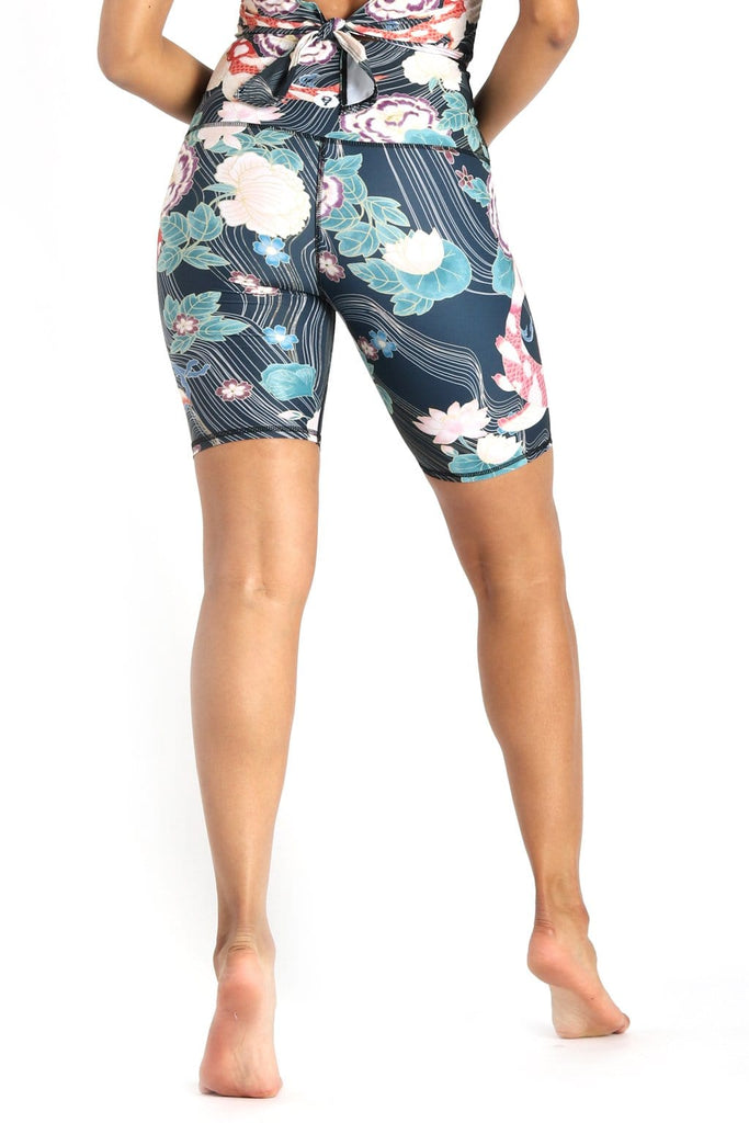 Yoga Democracy Shorts Biker Joey Short in Clever Koi