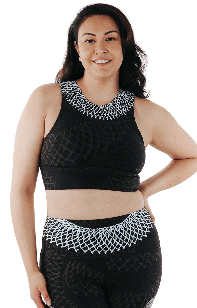 Free Range Sports Bra in Notorious RBG Plus