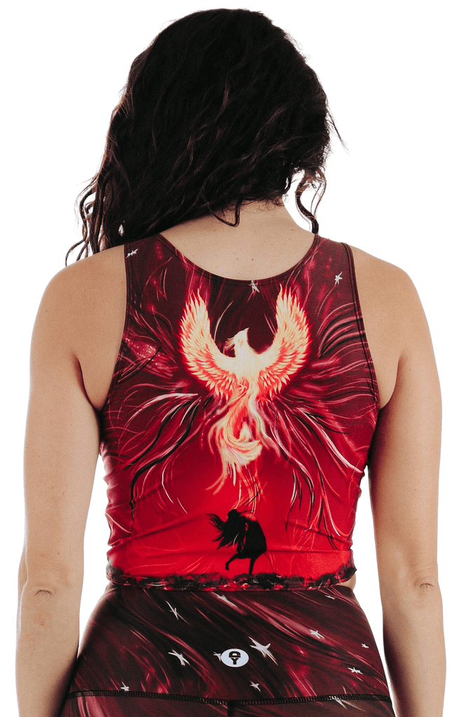 Reversible Knot Top in Phoenix Rising Back Reversed