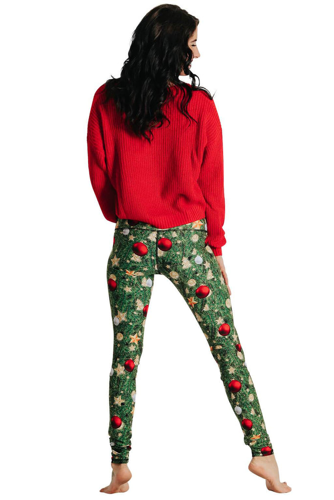 Yoga Democracy Leggings Christmas Story Printed Yoga Leggings