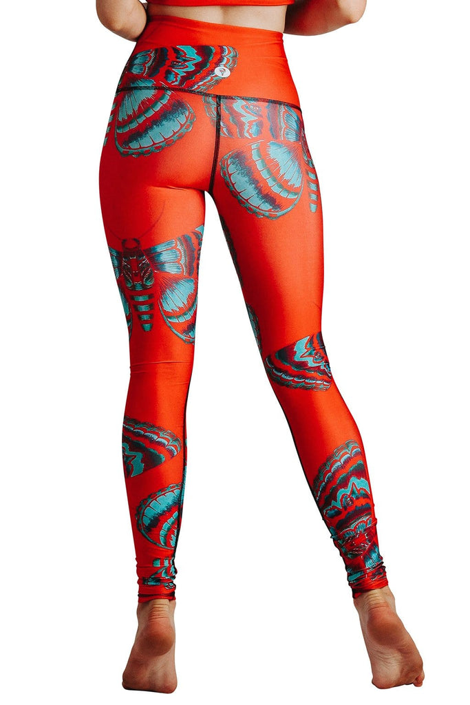 Yoga Democracy  Bright Flight Printed Yoga Legging