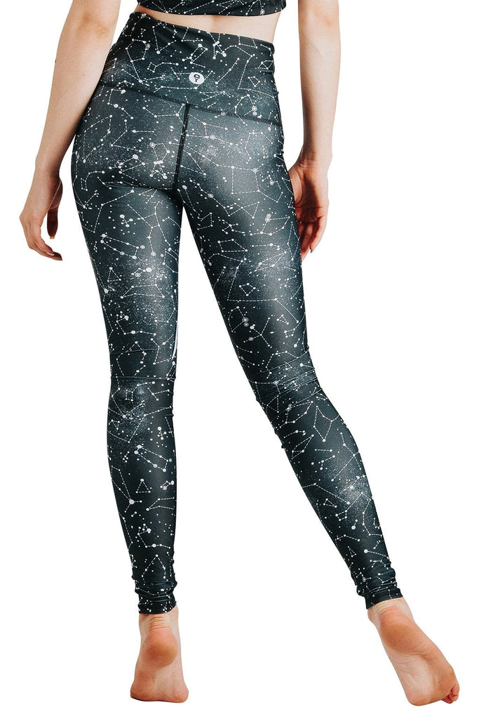 Yoga Democracy  Star Dust Printed Yoga Leggings