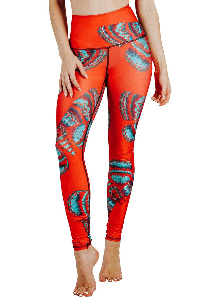 Yoga Democracy  Bright Flight Printed Yoga Legging