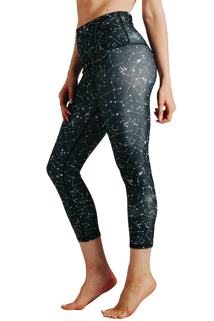 Yoga Democracy  Star Dust Printed Yoga Leggings