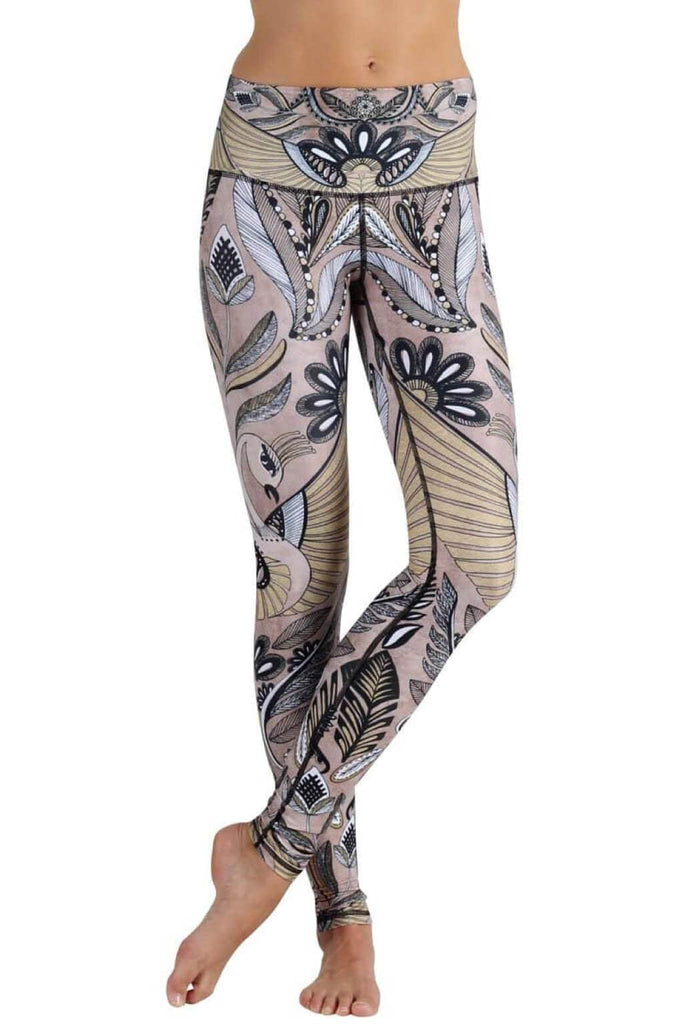 Yoga Democracy Leggings Desert Goddess Printed Yoga Leggings