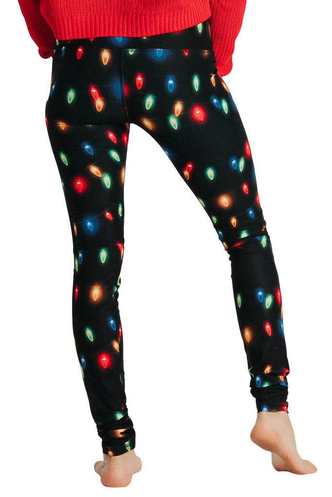 Yoga Democracy Leggings Light Me Up Printed Yoga Leggings