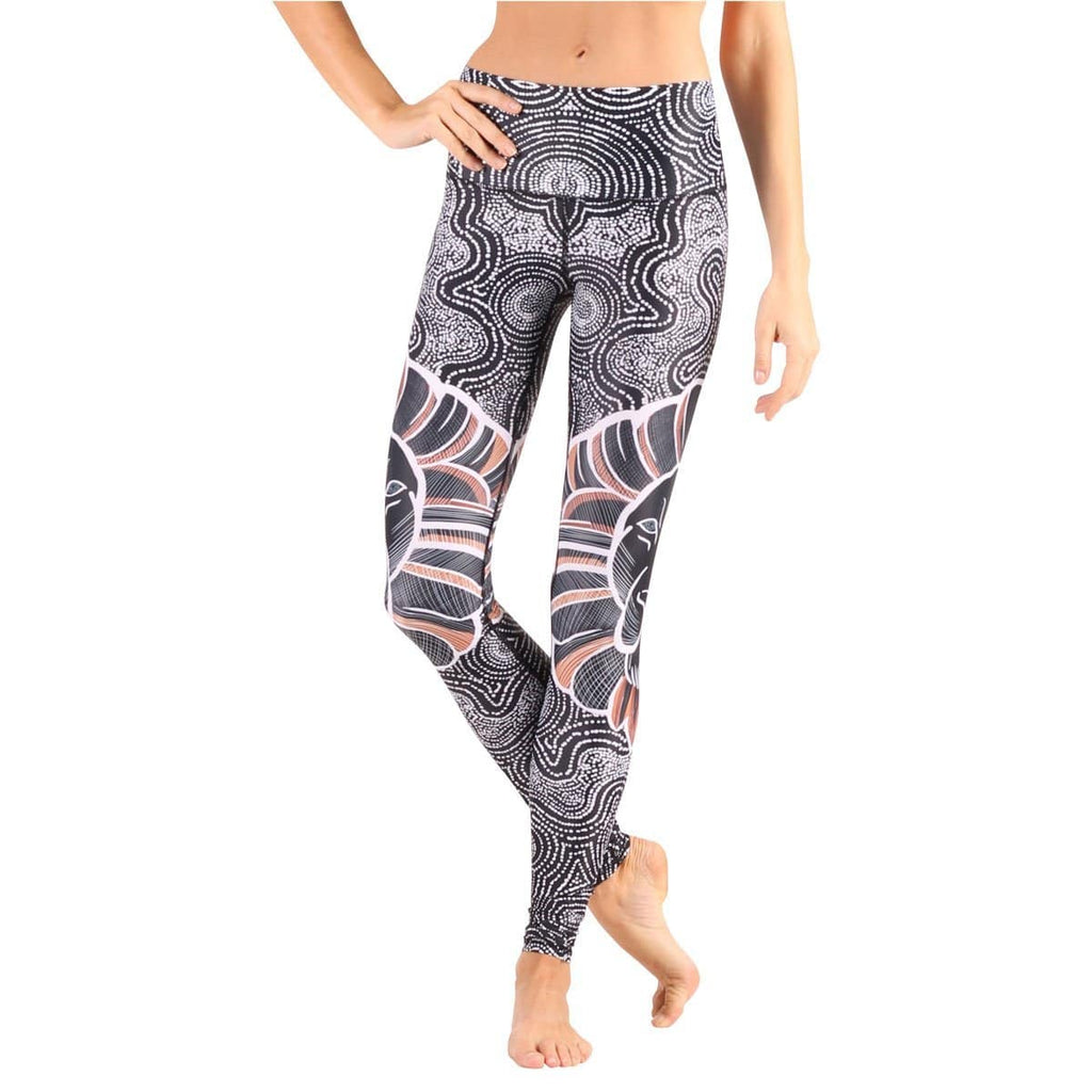 Yoga Democracy Leggings Lions Don't Sheep Printed Yoga Leggings - Final Sale