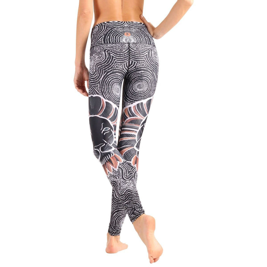 Yoga Democracy Leggings Lions Don't Sheep Printed Yoga Leggings - Final Sale